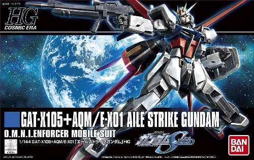 Mobile Suit Gundam - High Grade Gunpla:
GAT-X105+AQM/EX01 Aile Strike Gundam 1/144 Σετ
Μοντελισμού