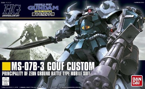 Mobile Suit Gundam - High Grade Gunpla: MS-07B-3
Gouf Custom 1/144 Model Kit