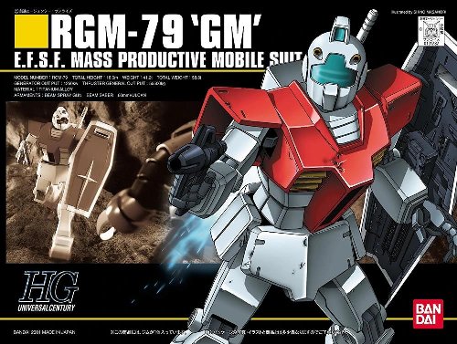 Mobile Suit Gundam - High Grade Gunpla: RGM-79 GM
1/144 Σετ Μοντελισμού