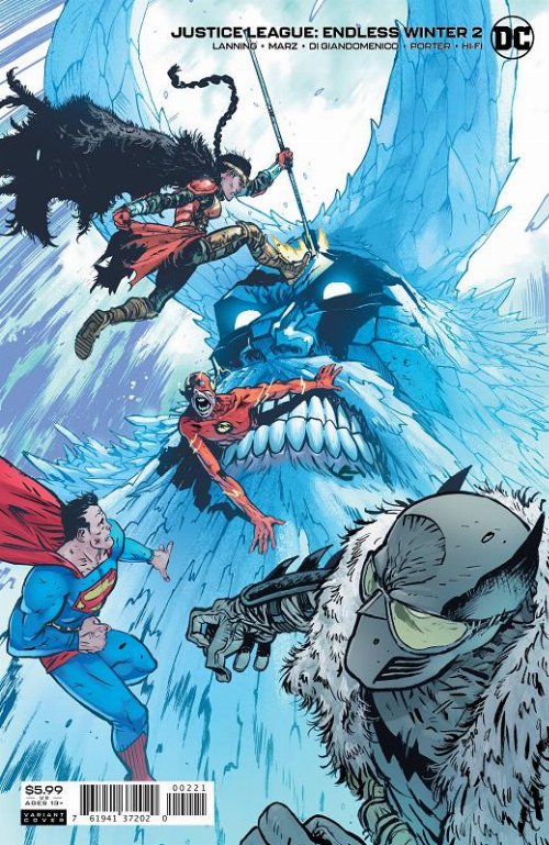 Τεύχος Κόμικ Justice League - Endless Winter #2 Card
Stock Variant Cover