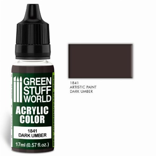 Green Stuff World Paint - Dark Umber Χρώμα Μοντελισμού
(17ml)