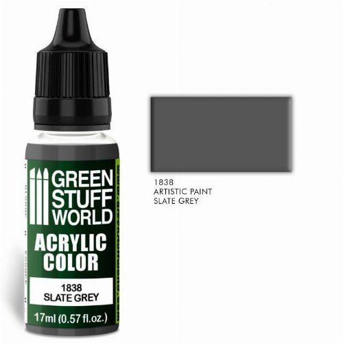 Green Stuff World Paint - Slate Grey Χρώμα Μοντελισμού
(17ml)