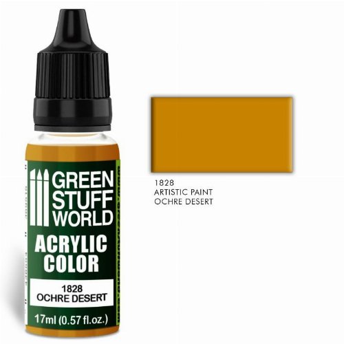Green Stuff World Paint - Ochre Desert Χρώμα
Μοντελισμού (17ml)