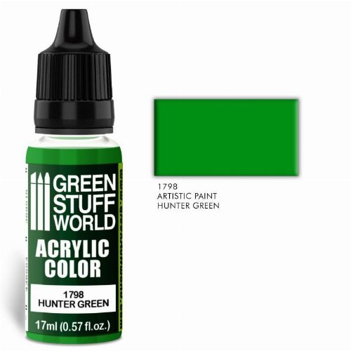 Green Stuff World Paint - Hunter Green
(17ml)