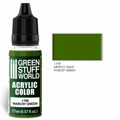 Green Stuff World Paint - Warcry Green Χρώμα
Μοντελισμού (17ml)