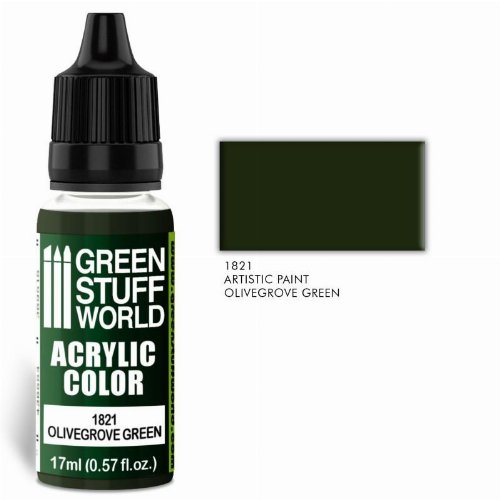 Green Stuff World Paint - Olivegrove Green Χρώμα
Μοντελισμού (17ml)