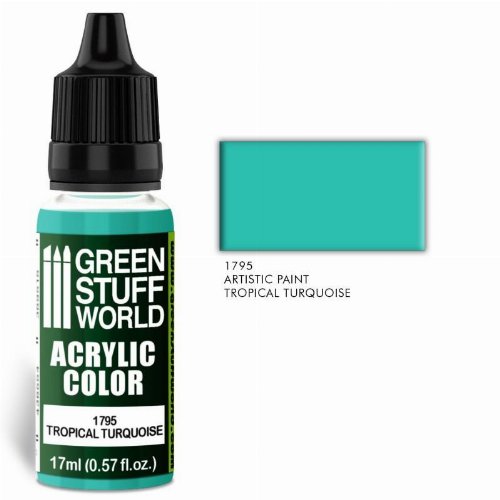 Green Stuff World Paint - Tropical Turquoise Χρώμα
Μοντελισμού (17ml)