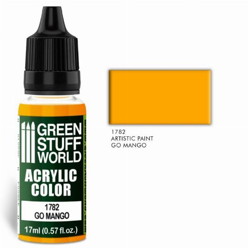 Green Stuff World Paint - Go Mango
(17ml)