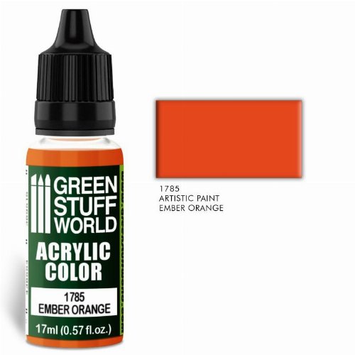 Green Stuff World Paint - Ember Orange Χρώμα
Μοντελισμού (17ml)
