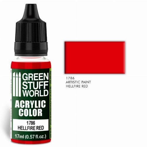 Green Stuff World Paint - Hellfire Red Χρώμα
Μοντελισμού (17ml)