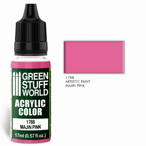 Green Stuff World Paint - Majin Pink Χρώμα Μοντελισμού
(17ml)