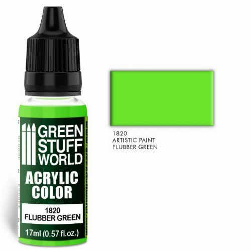 Green Stuff World Paint - Flubber Green Χρώμα
Μοντελισμού (17ml)