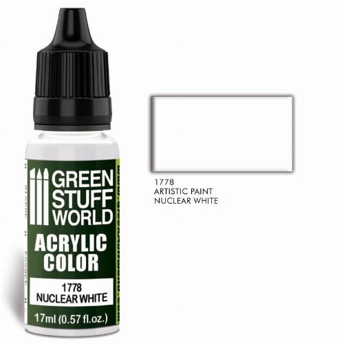 Green Stuff World Paint - Nuclear White Χρώμα
Μοντελισμού (17ml)