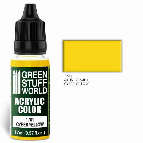 Green Stuff World Paint - Cyber Yellow Χρώμα
Μοντελισμού (17ml)