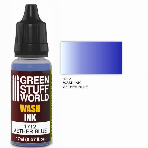 Green Stuff World Wash Ink - Aether Blue Χρώμα
Μοντελισμού (17ml)