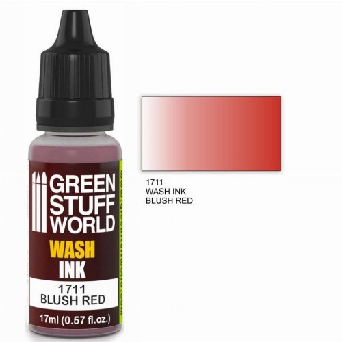 Green Stuff World Wash Ink - Blush Red
(17ml)