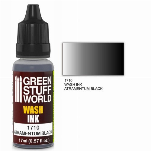 Green Stuff World Wash Ink - Atramentum Black Χρώμα
Μοντελισμού (17ml)