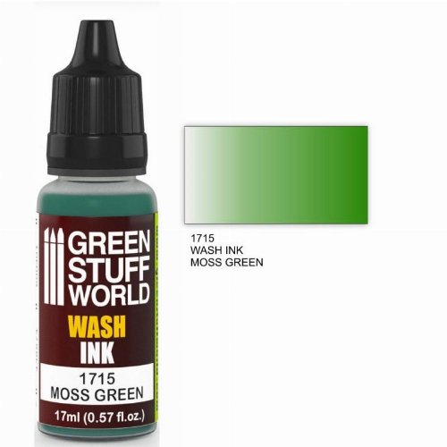 Green Stuff World Wash Ink - Moss Green Χρώμα
Μοντελισμού (17ml)