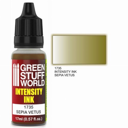 Green Stuff World Intensity Ink - Sepia Vetus Χρώμα
Μοντελισμού (17ml)