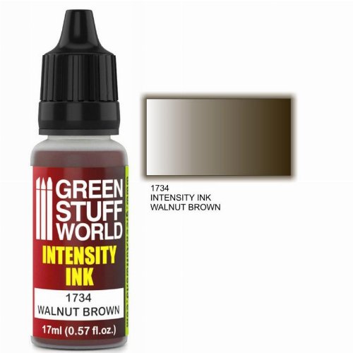 Green Stuff World Intensity Ink - Walnut Brown Χρώμα
Μοντελισμού (17ml)