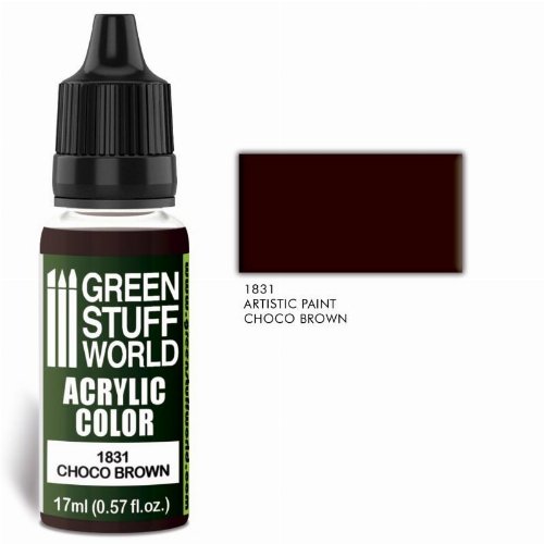 Green Stuff World Paint - Choco Brown Χρώμα
Μοντελισμού (17ml)