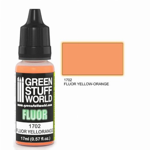 Green Stuff World Fluor Paint - Yellow-Orange Χρώμα
Μοντελισμού (17ml)