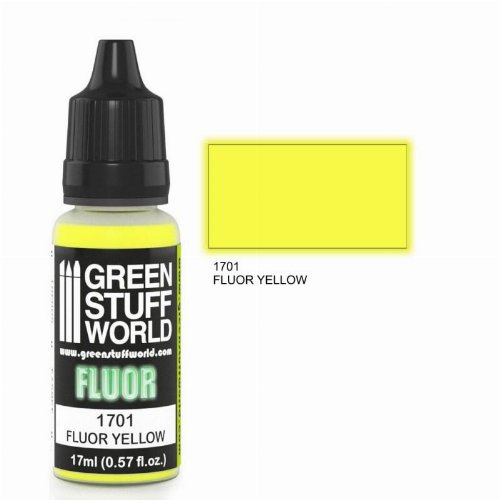 Green Stuff World Fluor Paint - Yellow Χρώμα
Μοντελισμού (17ml)