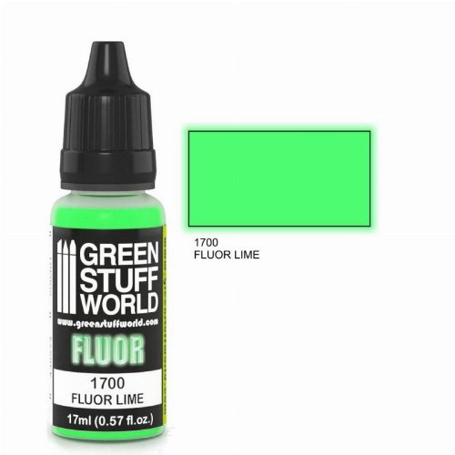 Green Stuff World Fluor Paint - Lime Χρώμα Μοντελισμού
(17ml)