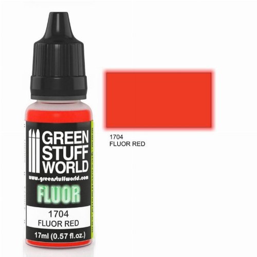 Green Stuff World Fluor Paint - Red Χρώμα Μοντελισμού
(17ml)