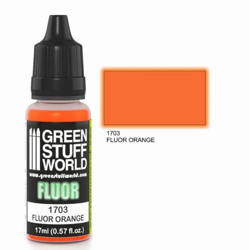 Green Stuff World Fluor Paint - Orange Χρώμα
Μοντελισμού (17ml)