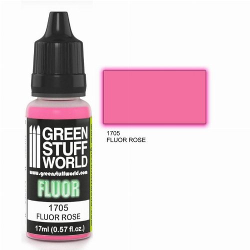 Green Stuff World Fluor Paint - Rose Χρώμα Μοντελισμού
(17ml)