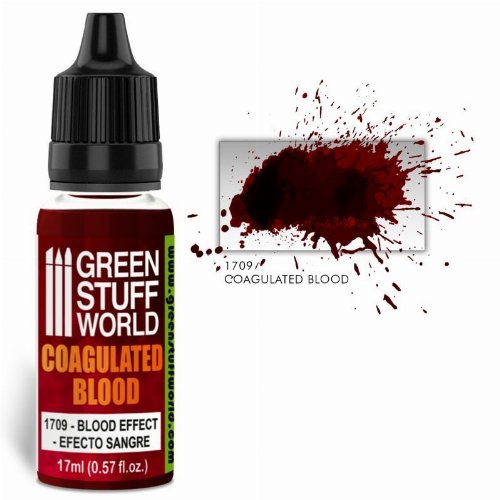 Green Stuff World Effect Paint - Coagulated Blood
Χρώμα Μοντελισμού (17ml)
