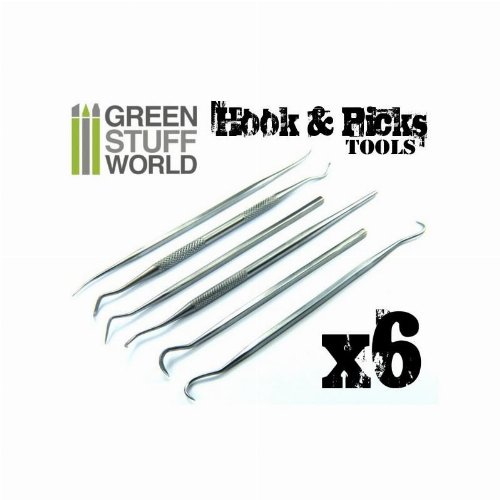 Green Stuff World - Hook and Pick Tool
Set