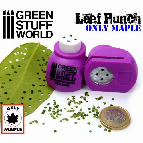 Green Stuff World - Medium Purple Miniature Leaf
Punch