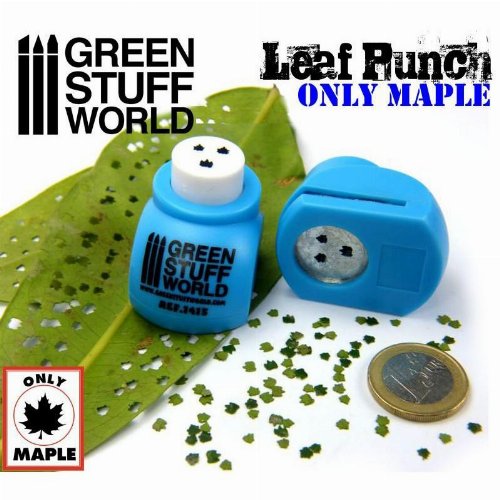 Green Stuff World - Medium Blue Miniature Leaf
Punch