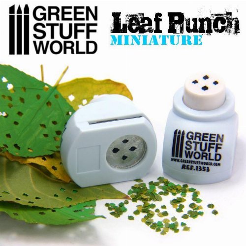 Green Stuff World - Light Blue Miniature Leaf
Punch