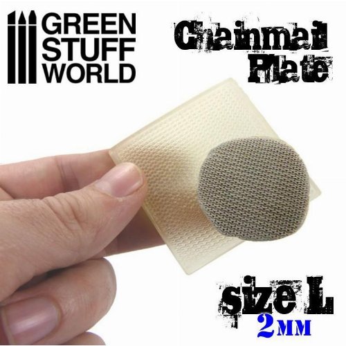 Green Stuff World - ChainMail Texture Plate
(Large)