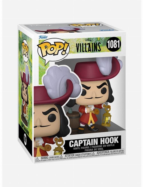 Figure Funko POP! Disney Villains - Captain Hook, #1081