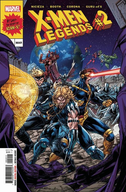 Τεύχος Κόμικ X-Men Legends #02