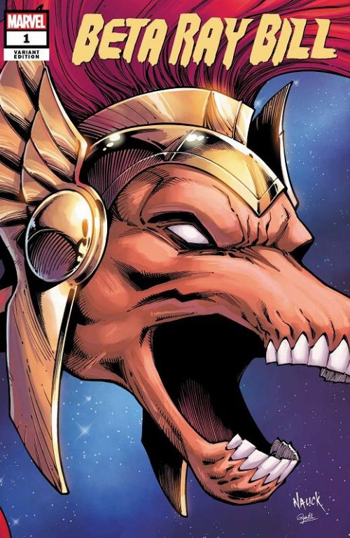 Beta Ray Bill #1 (Of 5) KIB Nauck Headshot Variant Cover