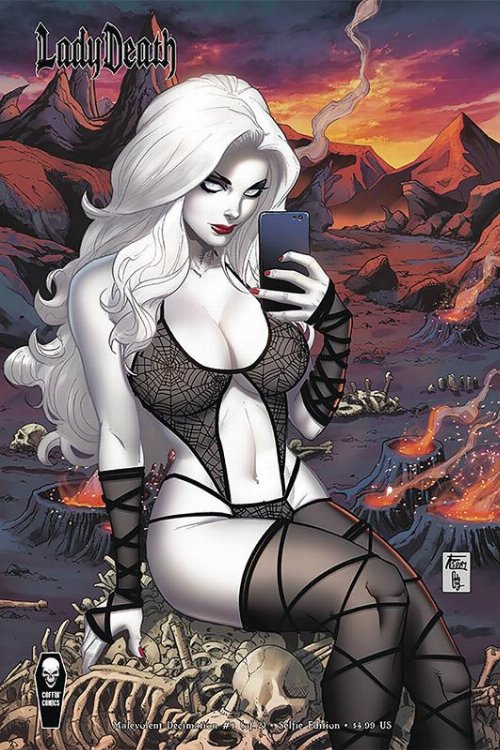 Lady Death Malevolent Decimation #1 (Of 2) Selfie Cover