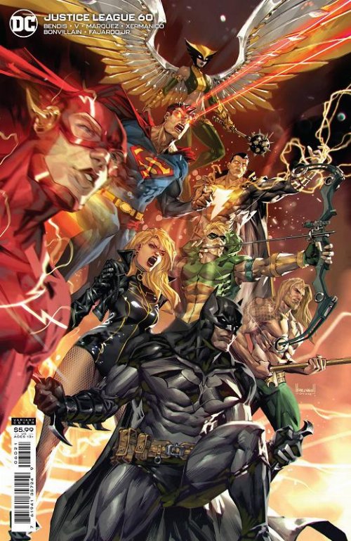 Justice League #60 NGU Card Stock Variant Cover