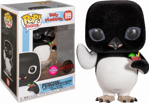 Figure Funko POP! Billy Madison - Penguin with
Cocktail (Flocked) #899 (Exclusive)