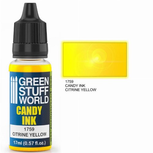Green Stuff World Candy Ink - Citrine Yellow Χρώμα
Μοντελισμού (17ml)
