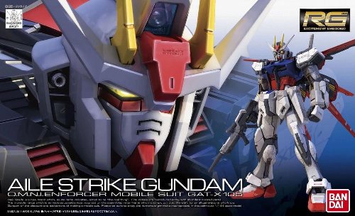 Mobile Suit Gundam - Real Grade Gunpla:
GAT-X105+AQM/E-X01 Aile Strike Gundam 1/144 Σετ
Μοντελισμού