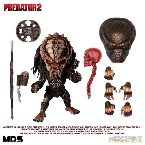 Φιγούρα Predator 2: Mezco Designer Series - City
Hunter Deluxe Action Figure (15cm)