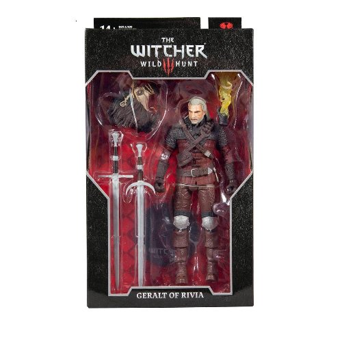 The Witcher 3: Wild Hunt - Geralt of Rivia (Wolf
Armor) Action Figure (18cm)