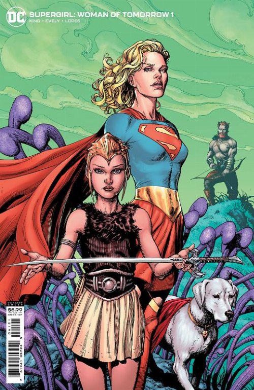 Supergirl Woman Of Tomorrow #1 Frank Cardstock Variant Cover