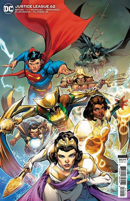 Justice League #62 Cardstock Variant Cover