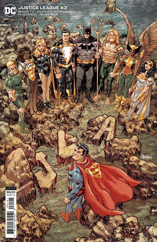 Justice League #63 Panosian Cardstock Variant Cover